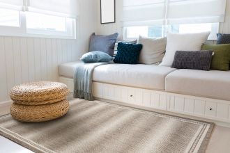 Beauty Home Χαλί ψάθα Palm Art 9764 166x230 Μπεζ