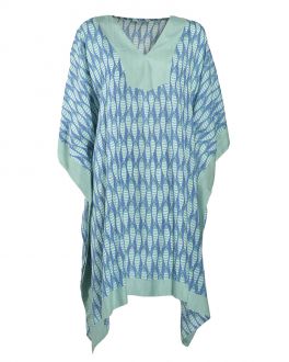 Inart ΚΑΦΤΑΝΙ ΚΟΝΤΟ ΤΥΡΚΟΥΑΖ/ΜΠΛΕ ONE SIZE (100% COTTON)