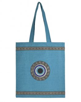 Inart ΤΣΑΝΤΑ ΥΦΑΣΜΑΤΙΝΗ ΤΥΡΚΟΥΑΖ ''MATI'' 38X42 (100%COTTON)