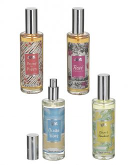Inart S/4 ΑΡΩΜΑΤΙΚΟ SPRAY ΥΦΑΣΜΑΤΩΝ/ΧΩΡΟΥ 4 ΑΡΩΜΑΤΑ 100mL